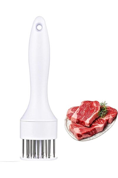 ONMART ON MART Meat Tenderizer, Stainless Steel Needle Meat Hammer Mallet Tool