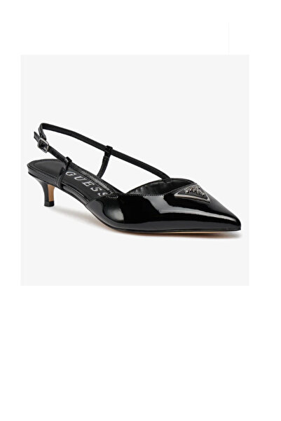 Guess Γυναικεία Σανδάλια Μαύρα FLPJESPAT05