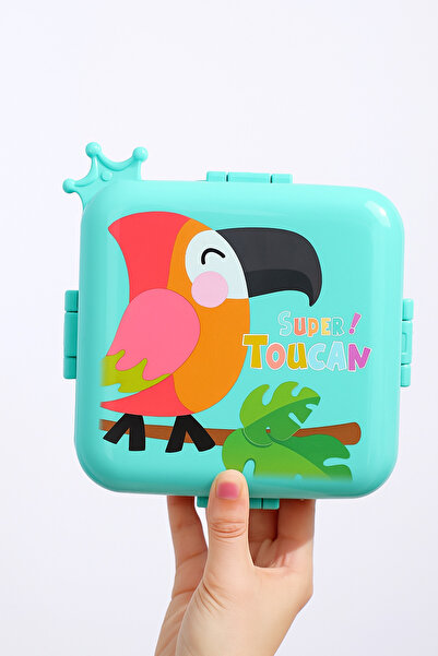 Mobcos Cute Cartoon Stainless Steel Lunch Box for Kids – Leakproof Bento Box