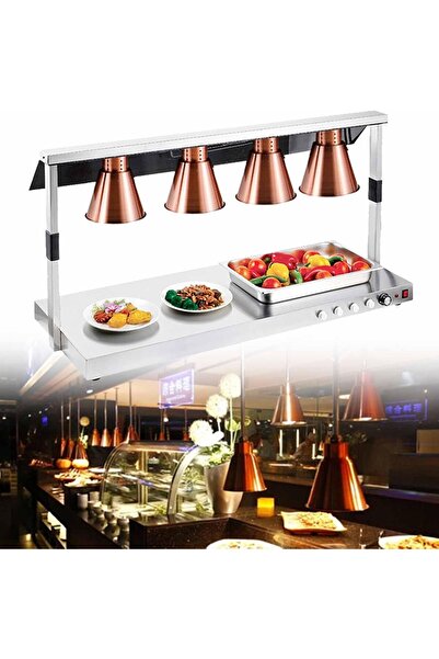 Genaric Buffet Heat Lamp, Commercial Strip Food Heating Lamp, French Fry Heat Lamp, High Temperature Resista
