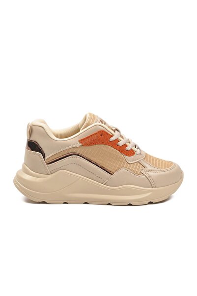 WALKWAY 051 g Beige-Orange Unisex Sneaker Grayish