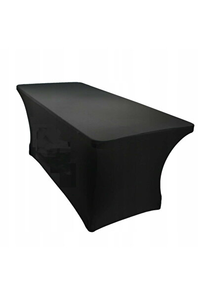 Selgot Rectangular Table Cover, 180 cm, Black