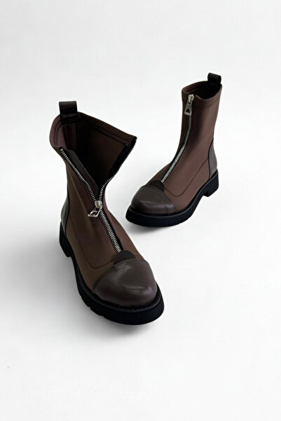 inizio Καφέ Γυναικείες Μπότες Scuba P9031