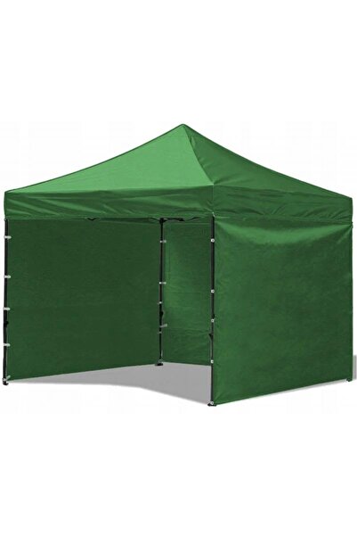gardenline Metal Garden Pavilion GardenLine, 3×3 M, Foldable, 3 Side Walls, Green