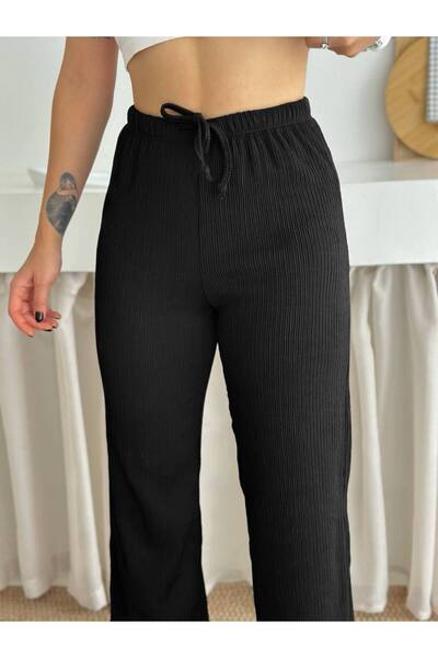 Noa Noa Akordiyon Fitilli Bol Paça Pantolon