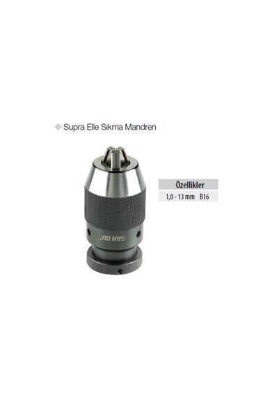 GFB Supra Elle Sıkma Mandren 1,0 - 13 mm B16