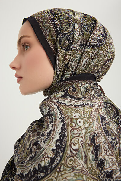 Schaless Eternal Palaces - Mink - Vierra Patterned Viscose Shawl - 70X190 cm