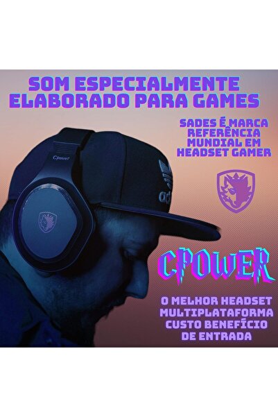 Sades سماعة الرأس SA-716