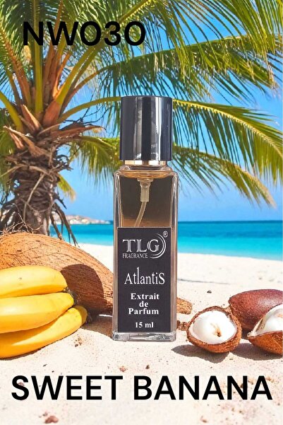 TLG TLGNW030e015 Sweet Banana 37 Niche Extrait Kadın Parfümü, 15 ml (Cep Boyu)