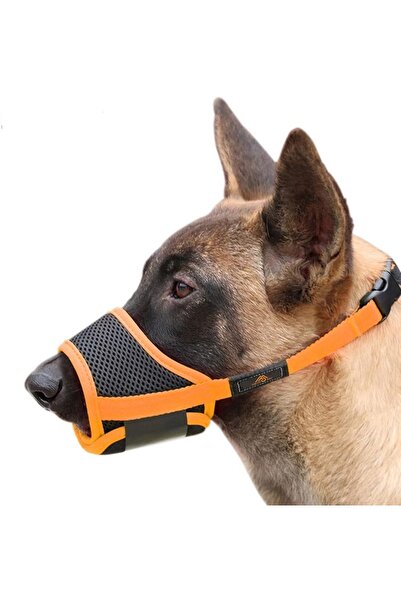 Fish & Paws Adjustable muzzle ® for dogs, ideal for all sizes, Size M,