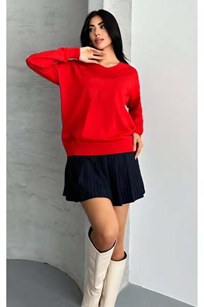 GALA WOMAN Star Detailed Openwork Knitwear Sweater