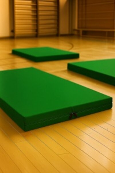 OEMN Saltea sport FlexiCore pentru exerciții, verde, 200x110