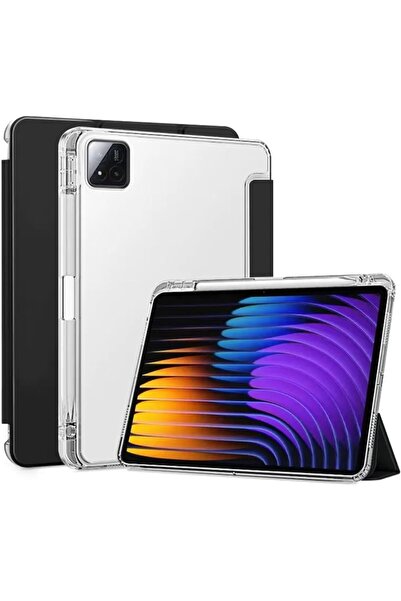 007 جراب حماية Vurtboly لجهاز Xiaomi Mi Pad 7/7 Pro 11.2 بوصة (2024) — ظهر شفاف نحيف مقاوم للصدمات