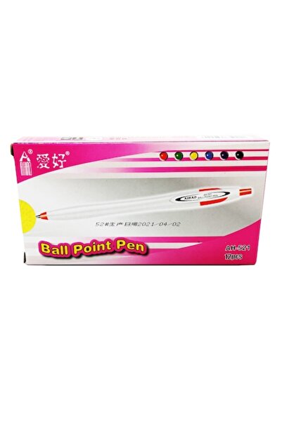 Vision XXI Set 12 pixuri Aihao AH-521 diverse culori, cerneală albastră,