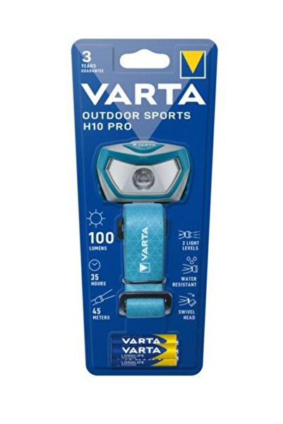 Varta 16650 Outdoor Sports H10 Pro Kafa Feneri