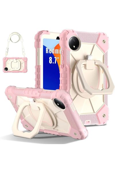 erorex متوافق مع جراب Xiaomi Redmi Pad Se للأطفال مقاس 8.7 بوصة تم إصداره عام 2024 مع حامل مقاوم للصدمات بالكامل...