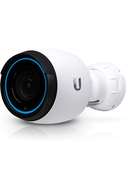 Ubiquiti Networks كاميرا Ubiquiti UniFi UVC-G4-Pro 4K للرؤية الليلية، تكبير بصري 3x، مصابيح LED بالأشعة تحت الحمراء، مقاومة للماء، IP67-ra