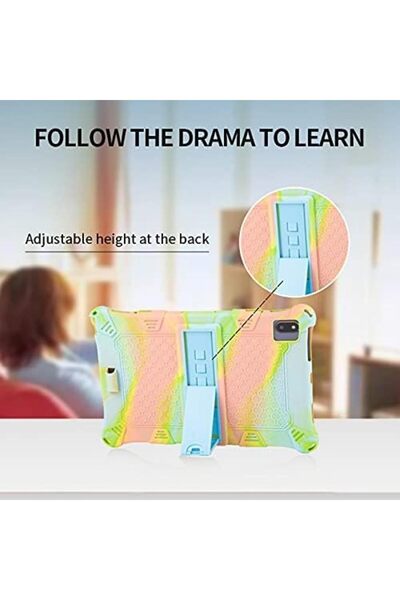 erorex 3-In-1 Case For Lenovo Tab M10 3Rd Gen 2022 -10.1 Inch, Slim Soft Stand Cover For Kids