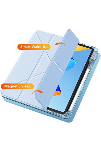 erorex Compatible For Honor Magicpad 2 12.3 Inch/2024 , Y-Folding Leather Case With Pencil Holder