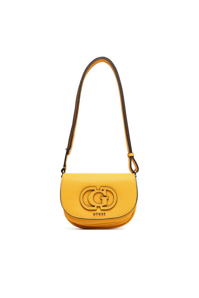 Guess Γυναικεία Τσάντα Χειρός Κίτρινη HWBG9536780