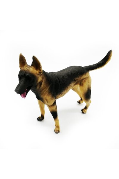 Vision Figurină animală, câine, 14 cm, model realist,