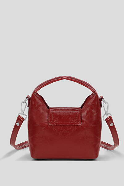 Housebags Kırmızı Fiyonk Aksesuarlı Uzun Askılı Minimalist Omuz Çantası 283