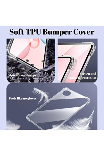 erorex Clear Case Compatible With Honor Pad 10 12.1" 2025 Cover, Advanced Airbag Drop Protection, Soft…