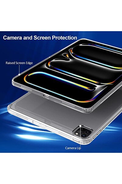 erorex Clear Case Cover For Apple Ipad Pro 11 M4 2024, 5Th Generation