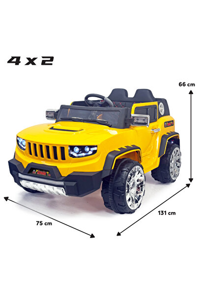 Cozibo Akar Oyuncak İZNİK 4x2 12 Volt Uzaktan Kumandalı Akülü SUV Çocuk Arabası