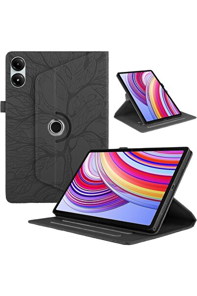 erorex Rotating Case For Xiaomi Redmi Pad Pro 12.1 Inch, 2024 Pu Leather Tablet Case With 360 Degree…