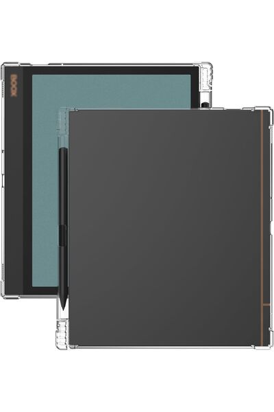 007 Kejuthrv Transparent Shockproof TPU Case with Pen Holder for Boox Note Air4 C 10.3-inch