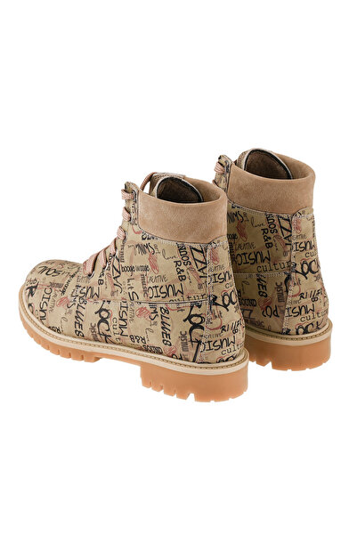 Streetfly Renkli Baskılı Kadın Bot