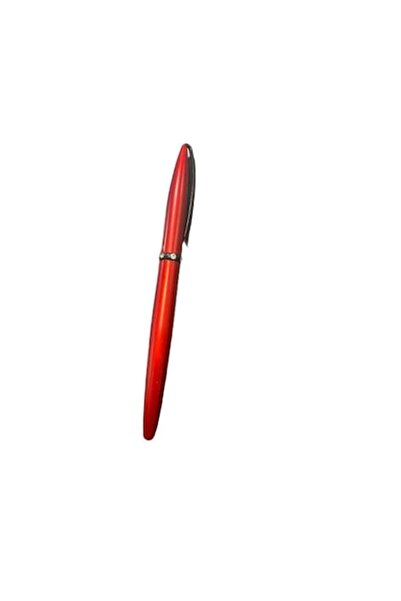 Vision 881 Red Fountain Pen with Hidden Nib, Dual, Reservoir and Cartridge
