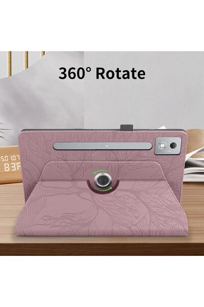 erorex Case Compatible With Lenovo Idea Tab Pro 12.7 2025, 360 Degree Rotating Stand Pu Leather Foldable…