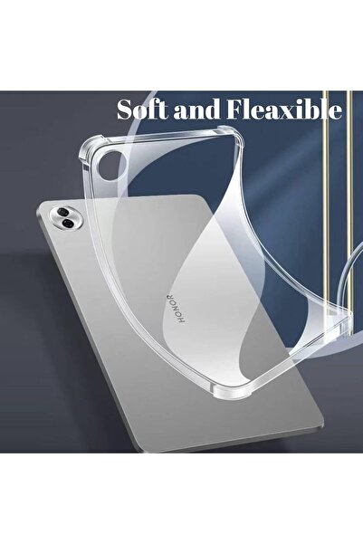 erorex Clear Case Compatible With Honor Pad 10 12.1" 2025 Cover, Advanced Airbag Drop Protection, Soft…