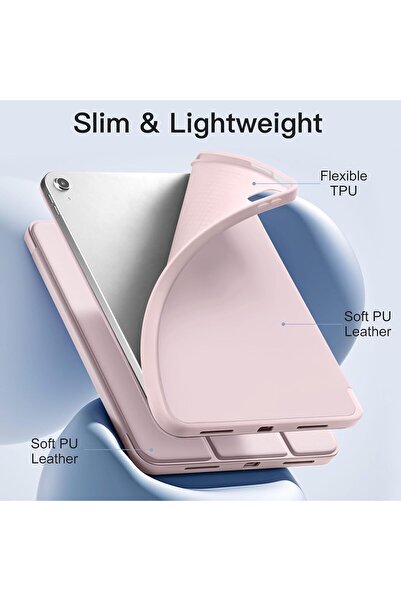 genernic Smart Cat Cot Case for iPad 10th & 11th Gen (2025) – Slim Magnetic Flip Cover