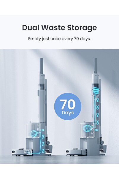 SwitchBot Robot Vacuum and Cordless Vacuum Cleaner K10+ Pro Combo