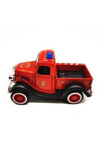 Vision XXI Classic Metal Firefighter Truck 1:36 Scale with Sound and Lights