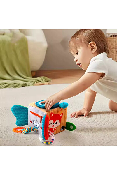 Picodino Cub De Plus 5 in 1 cu Activitati pentru Bebe – Design cu Animale