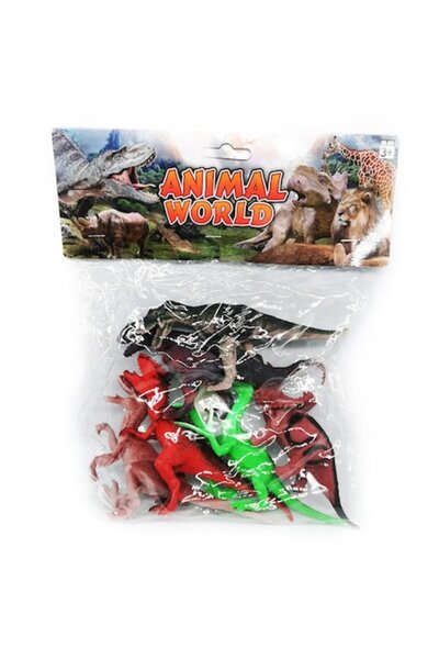 Vision Figurine dinozauri, „Lumea Animalelor”, set de 6