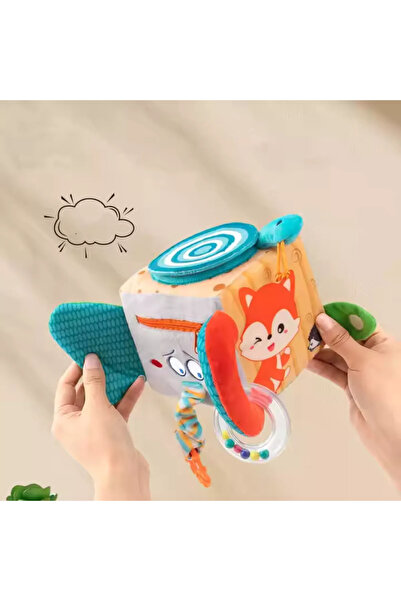 Picodino Cub De Plus 5 in 1 cu Activitati pentru Bebe – Design cu Animale