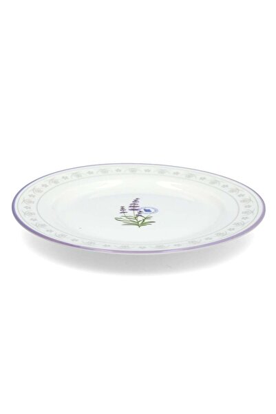 CAVO Lavender 2 Salad Plate with Purple Rim 22cm