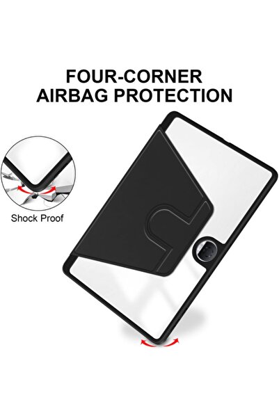 erorex Case Compatible With Honor Pad 9 12.1 Inch 2024 Cover, Clear Acrylic Multi-Angle Hard Pc Case With…