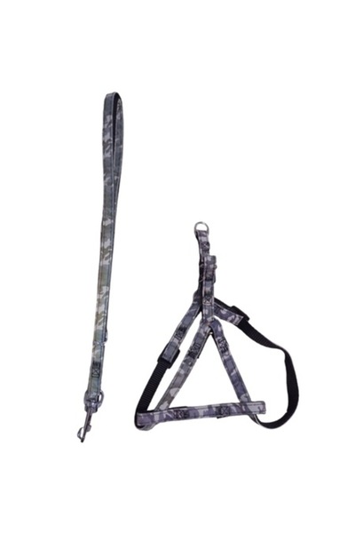 Vision XXI Ham reflectorizant cu lesă, Vision XXI, gri cu model de camuflaj, ...