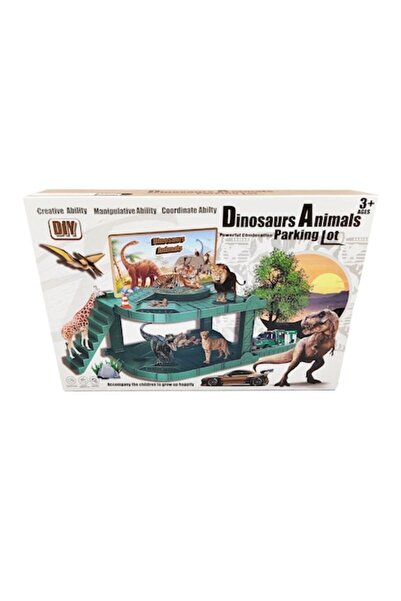 Vision Interactive playset, Jurassic Park, with dinosaurs and intervention vehicles, 15 pieces,