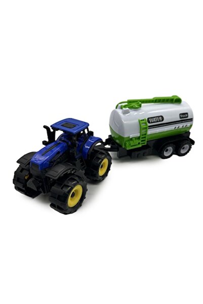 Vision XXI Tractor de jucărie, Mașină de fermă, cu rezervor de apă, 27 cm, Al...