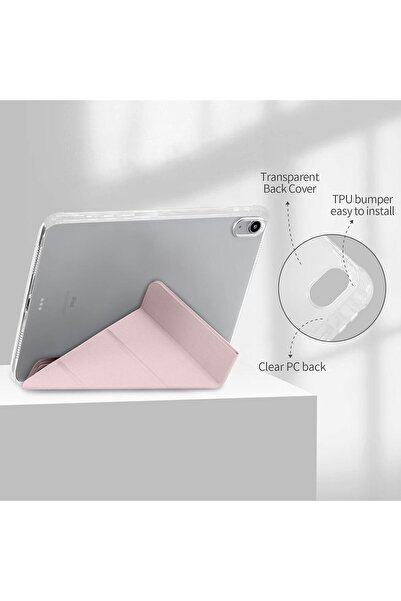 HYX حافظة آيباد الجيل العاشر مقاس 10.9 بوصة (2022) - وردي