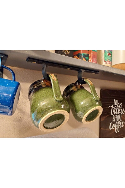 SORA DESIGN Mutfak Dolabı Altı Bardak ve Kupa Askısı – Pratik Düzenleyici Askı Aparatı