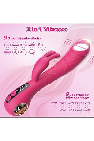 G Nokta uyarıcı 9 titerişim modu ile Vibratör