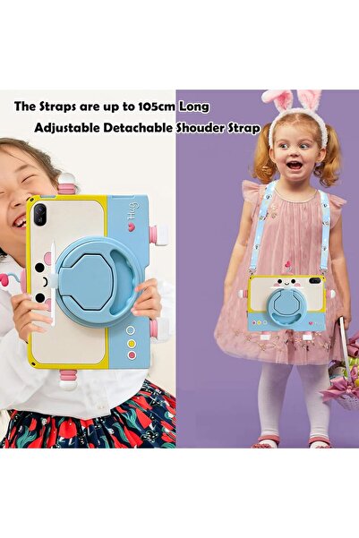 erorex Kids Case Compatible With Huawei Matepad Se 11 Inch 2024 Cute Robot Kids Case With Pencil Holder,…